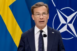 Thủ tướng Thụy Điển Ulf Kristersson.
