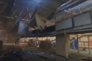 Nga tấn công phá hủy khu công nghiệp ở thành phố Trostyanets thuộc Sumy.