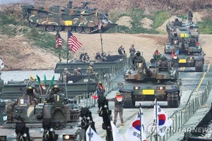 Mỹ-Hàn Quốc tiến hành tập trận quân sự chung, ngày 27/11/2025.