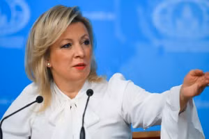 Phát ngôn viên Bộ Ngoại giao Nga Maria Zakharova.