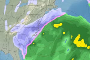 Một cơn bão xoáy cực mạnh đang hình thành sẽ tấn công khu vực Đông Nam nước Mỹ vào cuối tuần này.