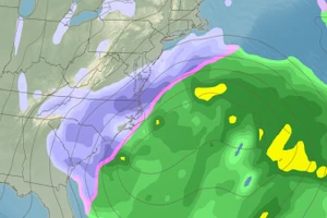 Một cơn bão xoáy cực mạnh đang hình thành sẽ tấn công khu vực Đông Nam nước Mỹ vào cuối tuần này.