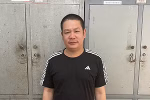 Đối tượng Huỳnh Thanh Dũng – kẻ trốn truy nã khi bị bắt.