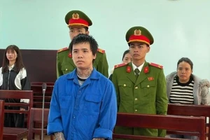 Nguyễn Hoàng Huy tại phiên xét xử sơ thẩm ngày 4/2.