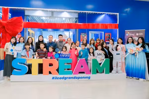 Trung tâm Ngoại ngữ quốc tế iLEAD AMA HUẾ khai trương trụ sở mới và kích hoạt phương pháp STREAM ENGLISH. (Ảnh: AMA Huế)