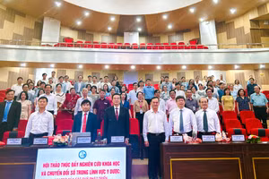 Hội thảo thúc đẩy nghiên cứu khoa học và chuyển đổi số trong lĩnh vực Y Dược.