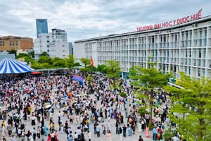 Trường Đại học Y - Dược, Đại học Huế có 45 thí sinh được xét tuyển thẳng vào trường.