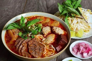 Món Bún bò Huế vừa được ghi danh vào di sản văn hóa phi vật thể quốc gia. 