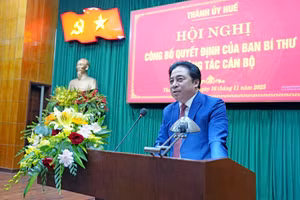 Ông Nguyễn Khắc Toàn, Phó Bí thư Tỉnh ủy, Chủ tịch UBND tỉnh Khánh Hòa được điều động, giữ chức Phó Bí thư Thành ủy Huế nhiệm kỳ 2025-2030.