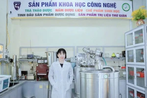 Không gian làm việc và nghiên cứu – nơi PGS.TS Nguyễn Thị Ái Nhung dành phần lớn thời gian và tâm huyết cho các công trình khoa học. (Ảnh: NVCC)