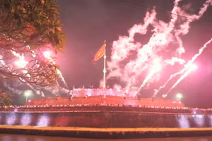 Màn bắn hỏa pháo súng thần công tại Kỳ đài Huế vừa được thông báo tạm hoãn. 