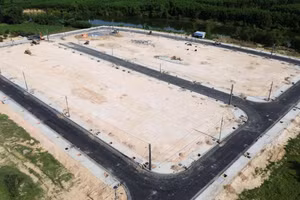 Khu tái định cư do Ban QLDA Đầu tư xây dựng khu vực 2 làm chủ đầu tư đã hoàn thành.
