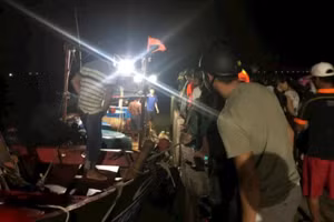 2 tàu cá TP Huế gặp nạn trên vùng biển Quảng Ngãi. (Ảnh: minh họa)