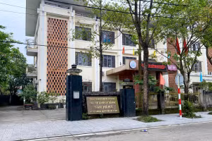 Trụ sở Cục Thi hành án dân sự TP Huế - nơi nữ kế toán đơn vị này vừa bị bắt vì tội "Tham ô tài sản". (Ảnh: M.N)