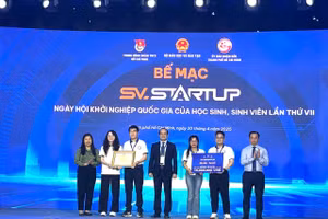 Dự án "MedVAR - Nền tảng nâng cao năng lực lâm sàng thông qua thực tế ảo" của sinh viên Đại học Huế đạt giải Nhì tại Ngày hội Khởi nghiệp quốc gia 2025.