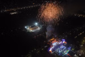 TP Huế sẽ có 4 địa điểm bắn pháo hoa, nhiều nhất từ trước đến nay trong đêm Giao thừa Tết Nguyên đán Ất Tỵ 2025. (Ảnh: Đình Hoàng)