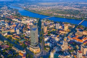 Khu vực tỉnh Thừa Thiên Huế vừa được Chính phủ công nhận dự kiến thành lập thành phố trực thuộc Trung ương đạt tiêu chí đô thị loại I. (Ảnh: Lê Huy Hoàng Hải).