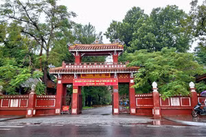 Trường THPT chuyên Quốc Học - Huế 3 năm liên tiếp có thí sinh vào Chung kết năm Đường lên đỉnh Olympia. (Ảnh: Đại Dương)