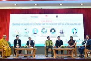 Diễn đàn truyền thông huy động sự tham gia của cộng đồng và các bên liên quan trong bảo tồn đa dạng sinh học bền vững tổ chức tại TP Huế.