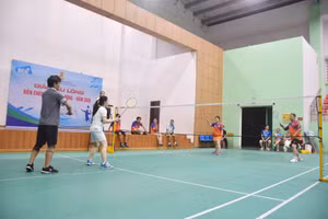 Giải cầu lông viên chức, người lao động 2026 Trường ĐH Sư phạm Huế.