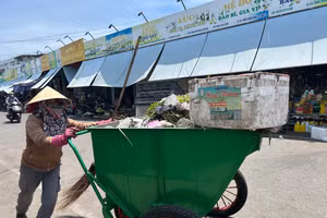 Nhiệt độ tại TP Huế những ngày hè 2025 đạt cực điểm với trên 38 độ C.