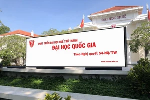 Đại học Huế công bố điểm chuẩn trúng tuyển đợt 1 năm 2025 vào chiều 22/8.