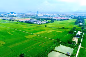 Một trong những vị trí chọn xây dựng khu tái định cư đường sắt cao tốc Bắc - Nam tại TP Huế.