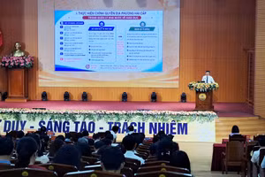 Nhiều điểm nhấn về hiệu quả thực hiện mô hình chính quyền địa phương 2 cấp trong quản lý nhà nước về giáo dục tại TP Huế được nêu ra tại Hội nghị.