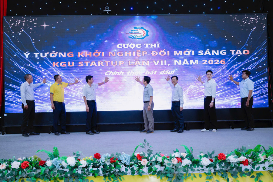 Cuộc thi KGU STARTUP lần VII năm 2026 chính thức bắt đầu.