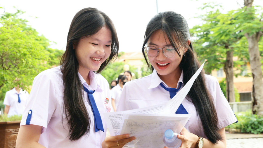 Thí sinh tham gia Kỳ thi tốt nghiệp THPT năm 2025 tại TP Cần Thơ.