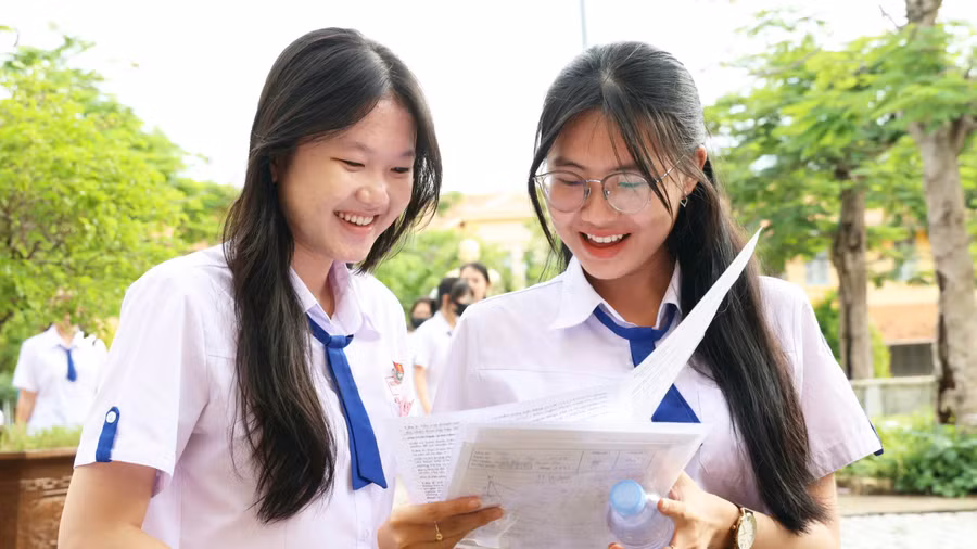 Thí sinh tham gia Kỳ thi tốt nghiệp THPT năm 2025 tại TP Cần Thơ.