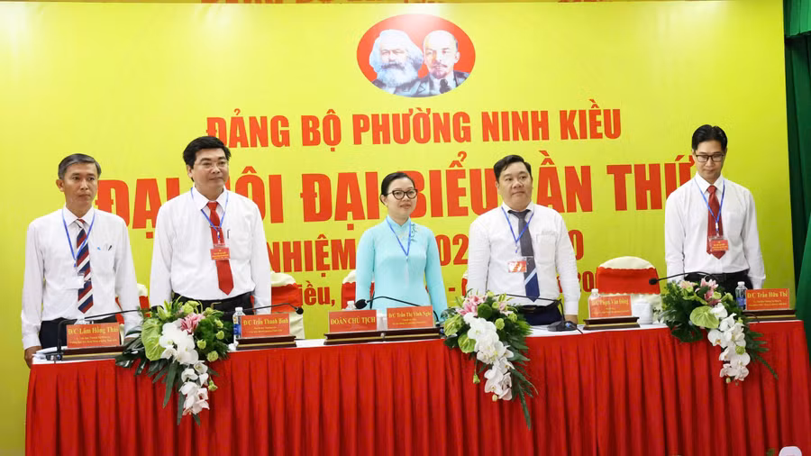Đại hội đại biểu lần thứ I, nhiệm kỳ 2025 - 2030 phường Ninh Kiều, TP Cần Thơ.