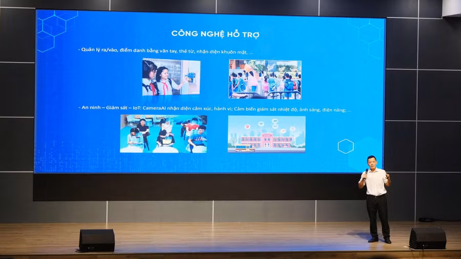 Hội thảo được tổ chức tại Trường Đại học FPT phân hiệu Cần Thơ. Ảnh: Yến Phương.