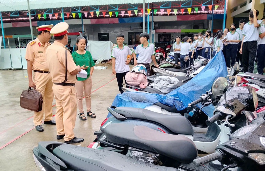Từ khi triển khai đợt tổng kiểm tra, tình hình tai nạn giao thông liên quan đến học sinh giảm rõ rệt.