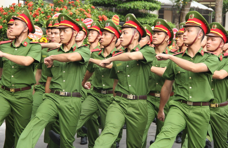 Sinh viên Trường ĐH Phòng cháy chữa cháy