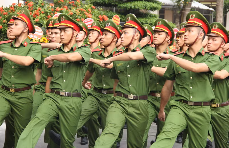 Sinh viên Trường ĐH Phòng cháy chữa cháy