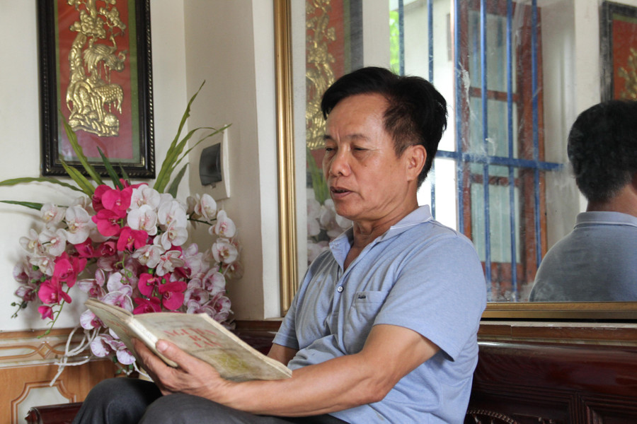 Ông Nguyễn Văn Đoàn, hậu duệ dòng họ Nguyễn thủy tổ chia sẻ những ghi chép về Lục bộ Thượng thư Nguyễn Bá Lân.