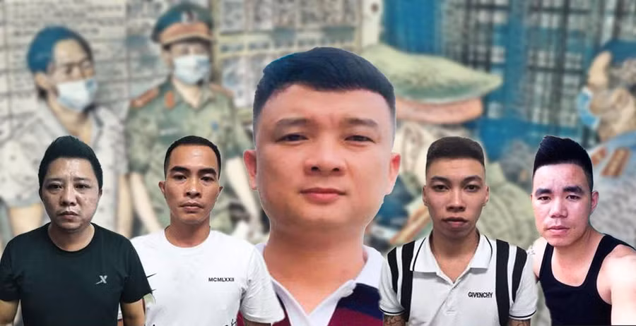 Các đối tượng có liên quan đến vụ án.