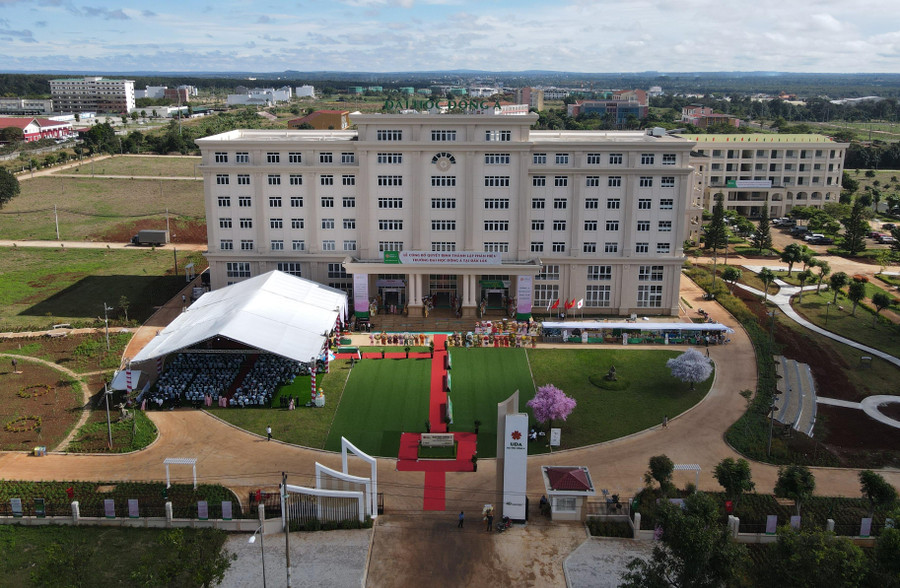 Phân hiệu trường Đại học Đông Á tại tỉnh Đắk Lắk. Ảnh: Thành Tâm.