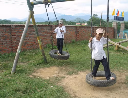 Những đồ chơi hết sức thô sơ..