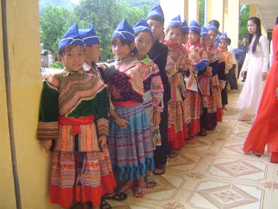 Tích hợp tiếng Việt vào môn học cho HS dân tộc thiểu số