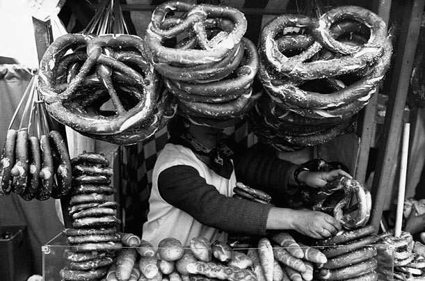 Một người bán bánh quy brez’n a.k.a ở Theresienwiese