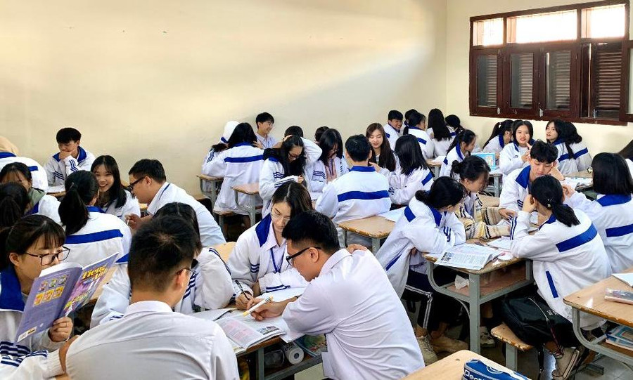 Phong trào dạy - học tiếng Anh được đẩy mạnh trong các nhà trường