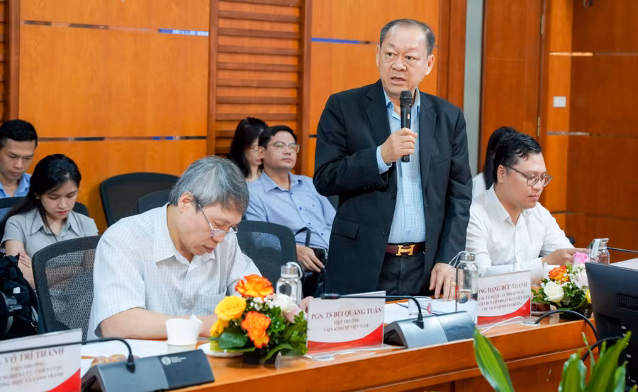 Tham luận của các đại biểu tại Hội thảo "Từ đại học đổi mới sáng tạo tới doanh nghiệp khởi nghiệp".