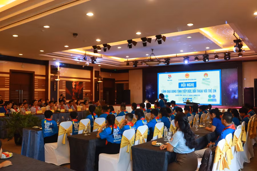 Phiên đối thoại là dịp để lãnh đạo các đơn vị, địa phương quan tâm, lắng nghe trẻ em nói. Từ đó có những giải pháp, chính sách phù hợp.