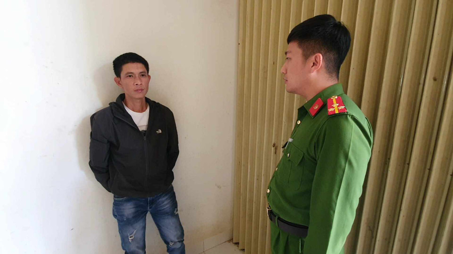 Nguyễn Đoàn Tú Khải lúc mới bị bắt. (Ảnh: SD) Nguyễn Đoàn Tú Khải lúc mới bị bắt. (Ảnh: SD)