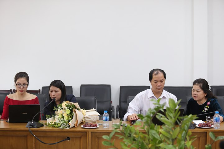 Các khách mời tham gia cuộc Giao lưu trực tuyến: Tư vấn tâm lý học đường - nhu cầu cấp bách. Ảnh: Thế Đại. Các khách mời tham gia cuộc Giao lưu trực tuyến: Tư vấn tâm lý học đường - nhu cầu cấp bách. Ảnh: Thế Đại.