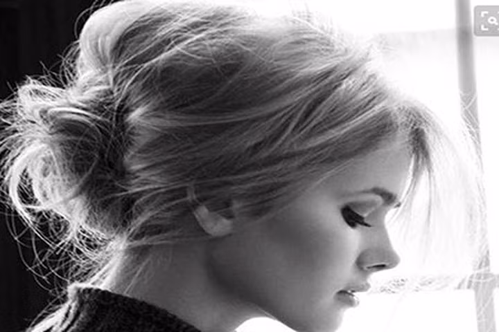 Tóc búi quả chuối "cẩu thả" cực thời trang cho nàng lười