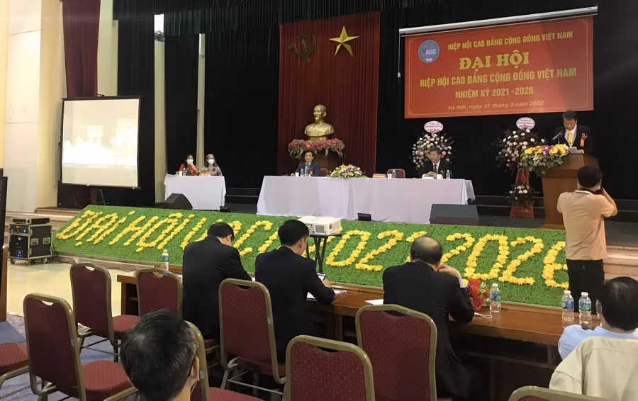 Đại hội Hiệp hội Cao đẳng cộng đồng Việt Nam nhiệm kỳ 2021 - 2026.