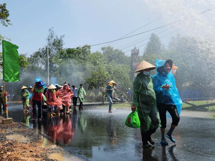 Khi xảy ra thiên tai, các địa phương cần chuẩn bị sẵn sàng hành động theo phương châm “4 tại chỗ” để giảm thiểu thiệt hại.